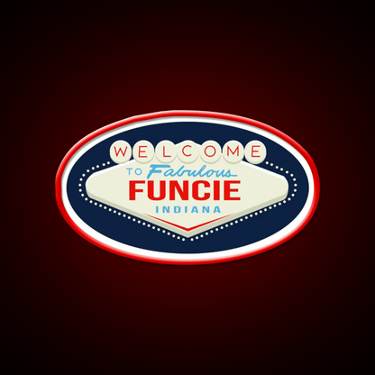 Welcome To Fabulous Funcie Indiana Welcome Led Neon Sign Open Sign Rgb Color - Shineneon