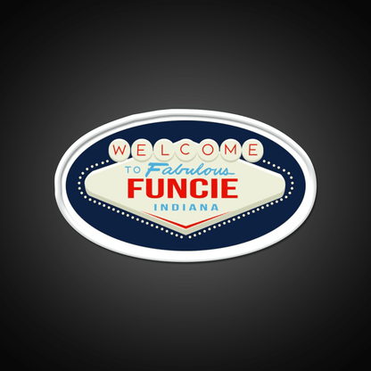 Welcome To Fabulous Funcie Indiana Welcome Led Neon Sign Open Sign Rgb Color - Shineneon