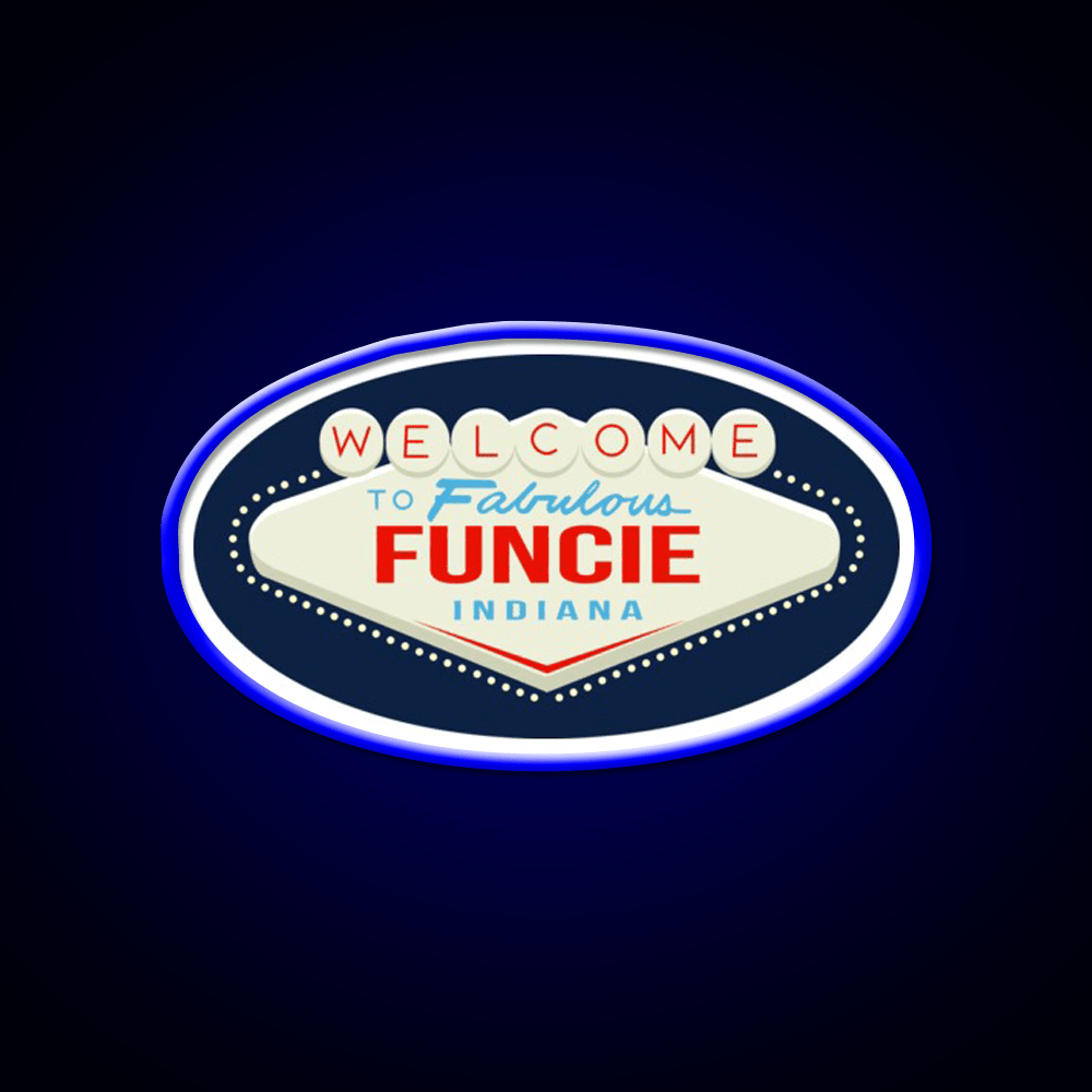 Welcome To Fabulous Funcie Indiana Welcome Led Neon Sign Open Sign Rgb Color - Shineneon