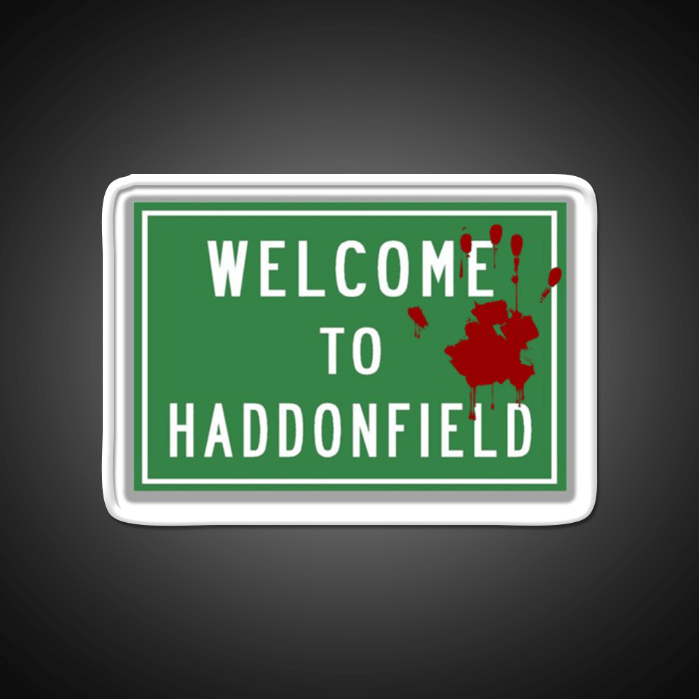 Welcome To Haddonfield Welcome Led Neon Sign Open Sign Rgb Color - Shineneon