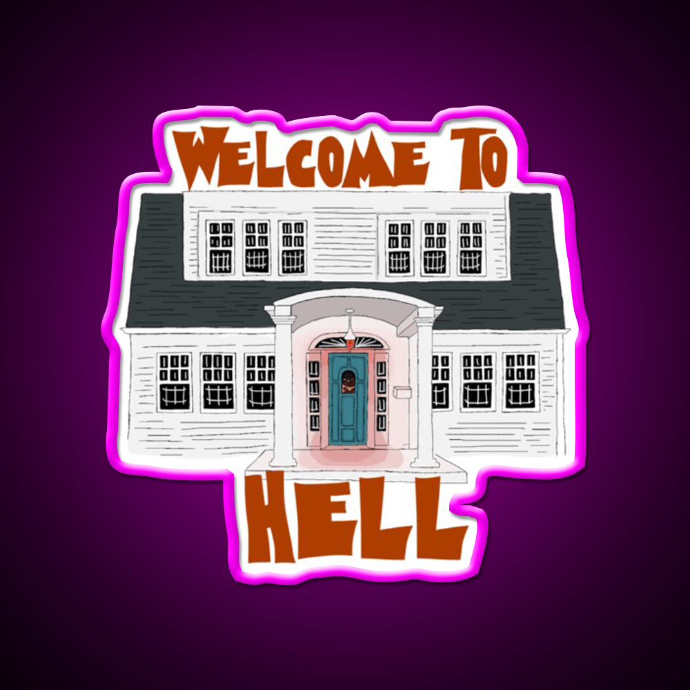 Welcome To Hell Welcome Led Neon Sign Open Sign Rgb Color - Shineneon
