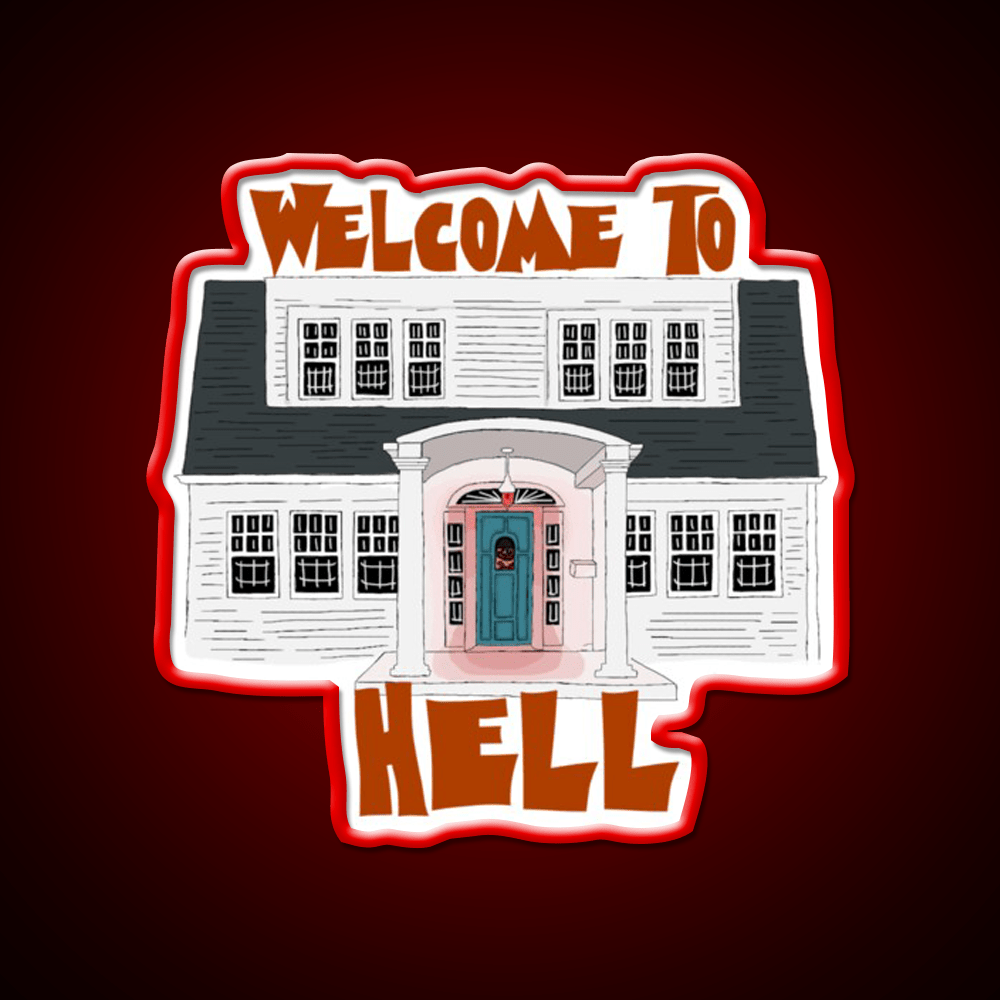 Welcome To Hell Welcome Led Neon Sign Open Sign Rgb Color - Shineneon