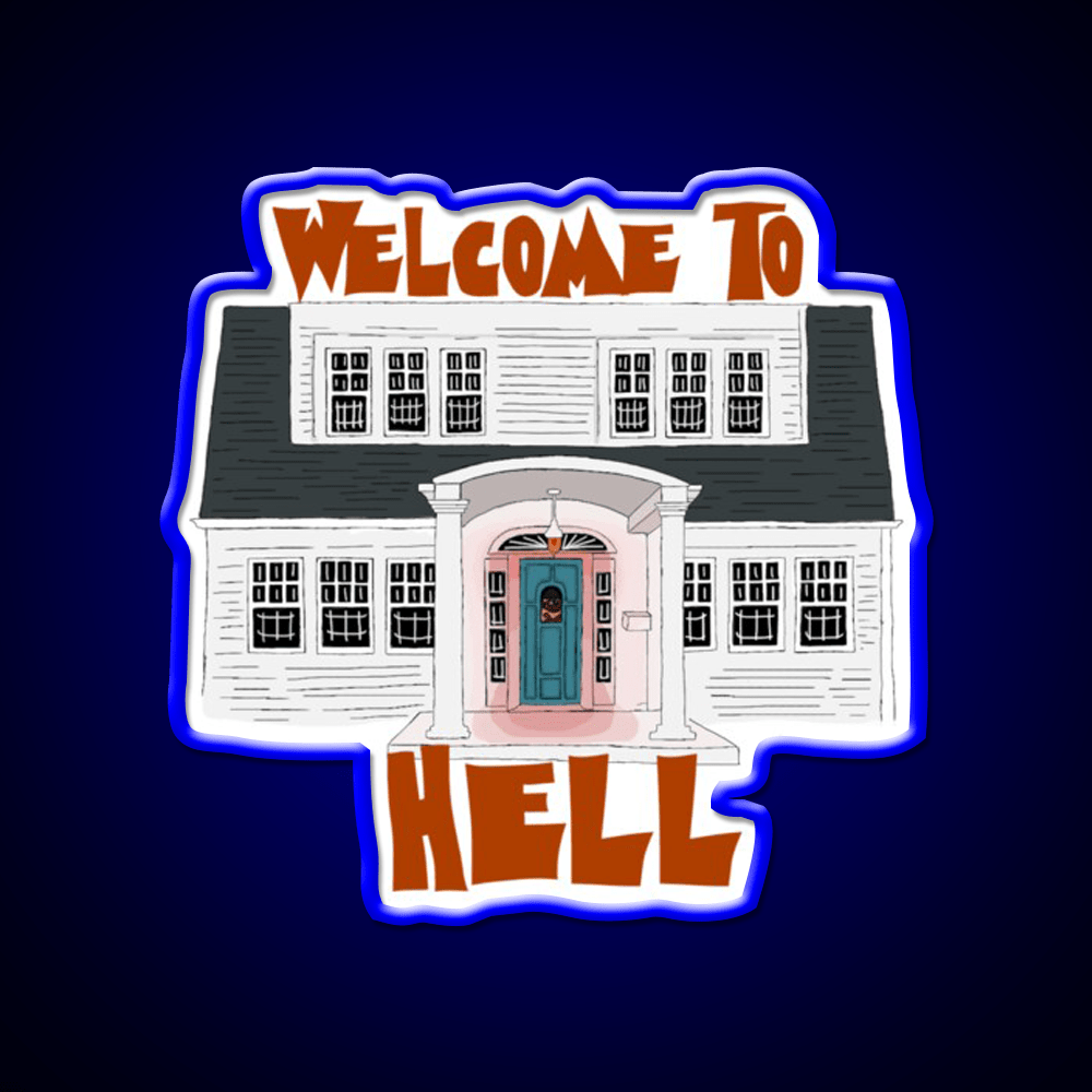 Welcome To Hell Welcome Led Neon Sign Open Sign Rgb Color - Shineneon