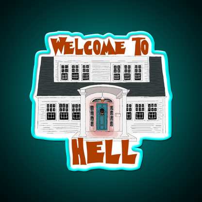 Welcome To Hell Welcome Led Neon Sign Open Sign Rgb Color - Shineneon