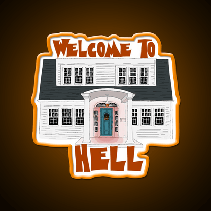 Welcome To Hell Welcome Led Neon Sign Open Sign Rgb Color - Shineneon