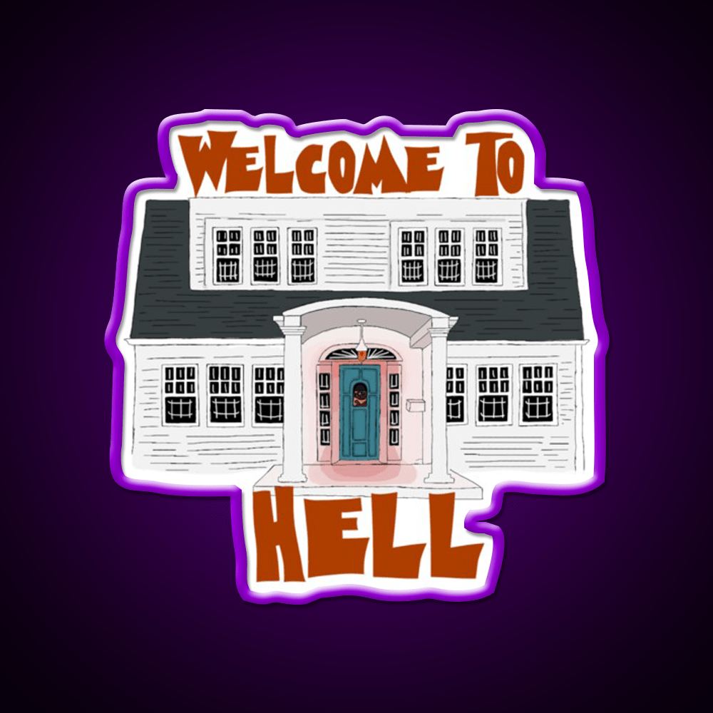 Welcome To Hell Welcome Led Neon Sign Open Sign Rgb Color - Shineneon