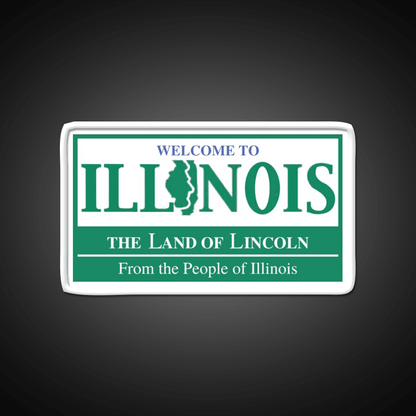 Welcome To Illinois Welcome Led Neon Sign Open Sign Rgb Color - Shineneon