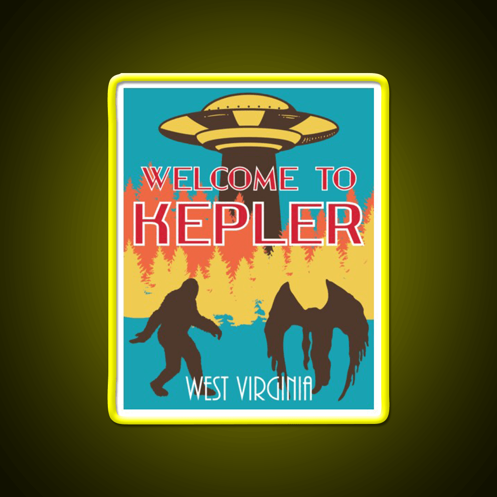 Welcome To Kepler Welcome Led Neon Sign Open Sign Rgb Color - Shineneon