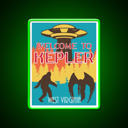 Welcome To Kepler Welcome Led Neon Sign Open Sign Rgb Color - Shineneon