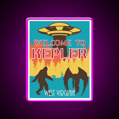 Welcome To Kepler Welcome Led Neon Sign Open Sign Rgb Color - Shineneon