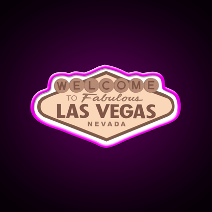 Welcome To Las Vegas Welcome Led Neon Sign Open Sign Rgb Color - Shineneon