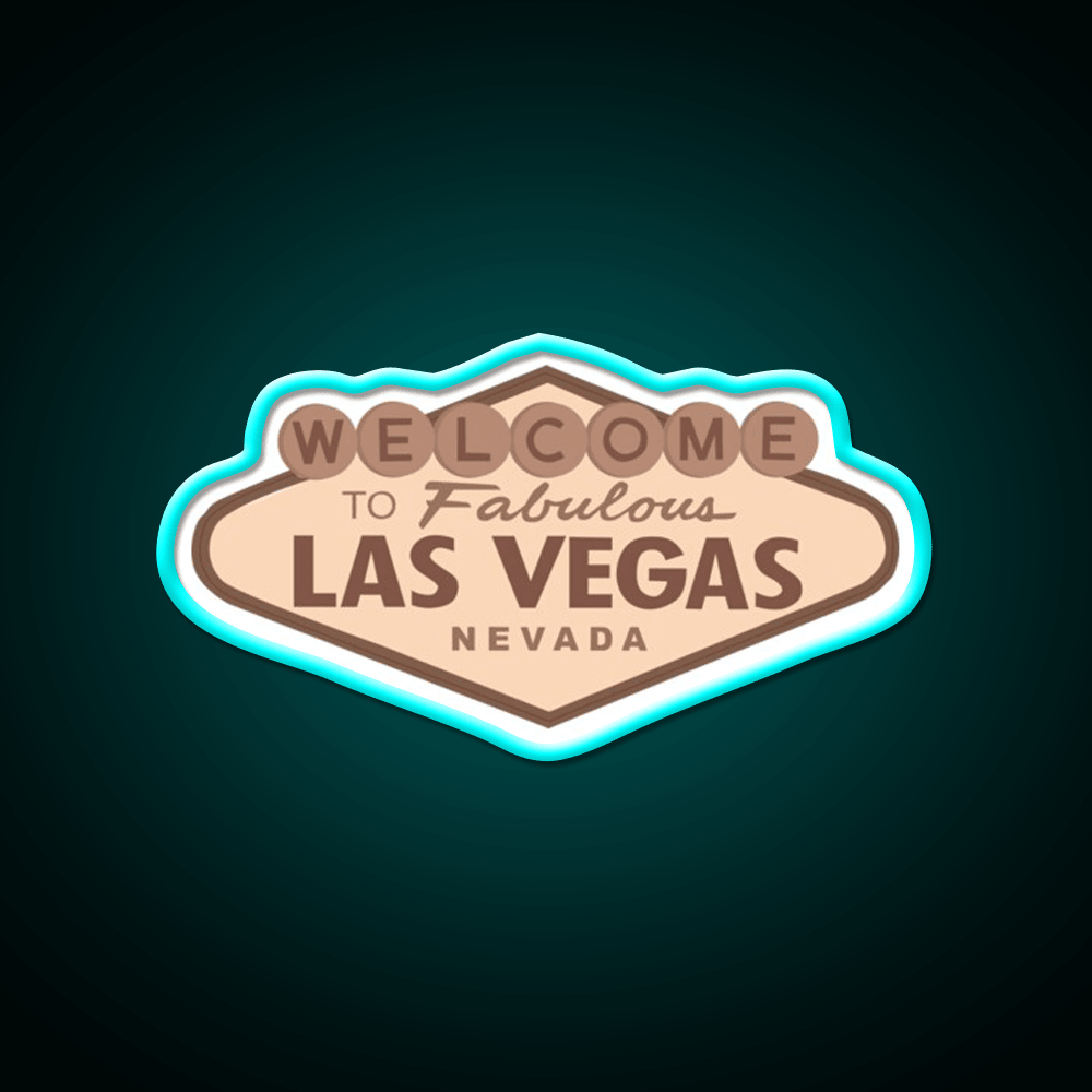 Welcome To Las Vegas Welcome Led Neon Sign Open Sign Rgb Color - Shineneon