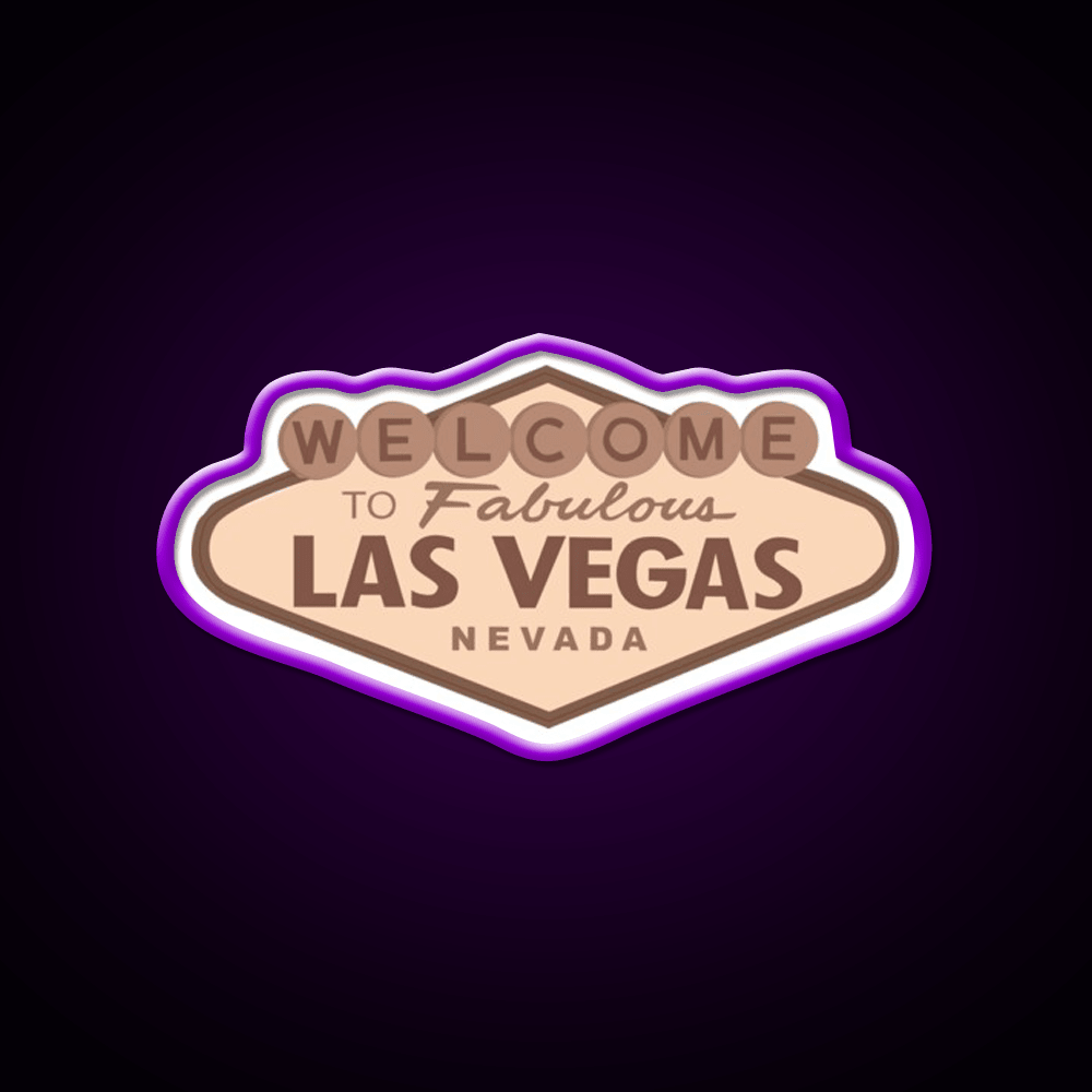 Welcome To Las Vegas Welcome Led Neon Sign Open Sign Rgb Color - Shineneon