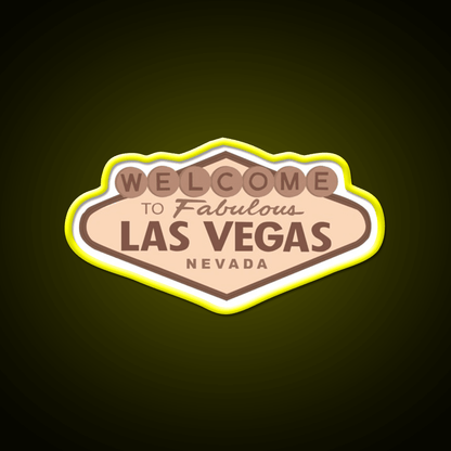Welcome To Las Vegas Welcome Led Neon Sign Open Sign Rgb Color - Shineneon