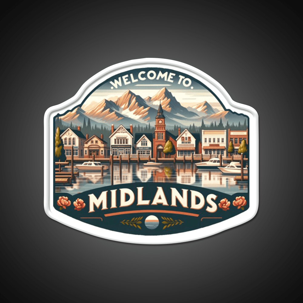 Welcome To Midlands Welcome Led Neon Sign Open Sign Rgb Color - Shineneon