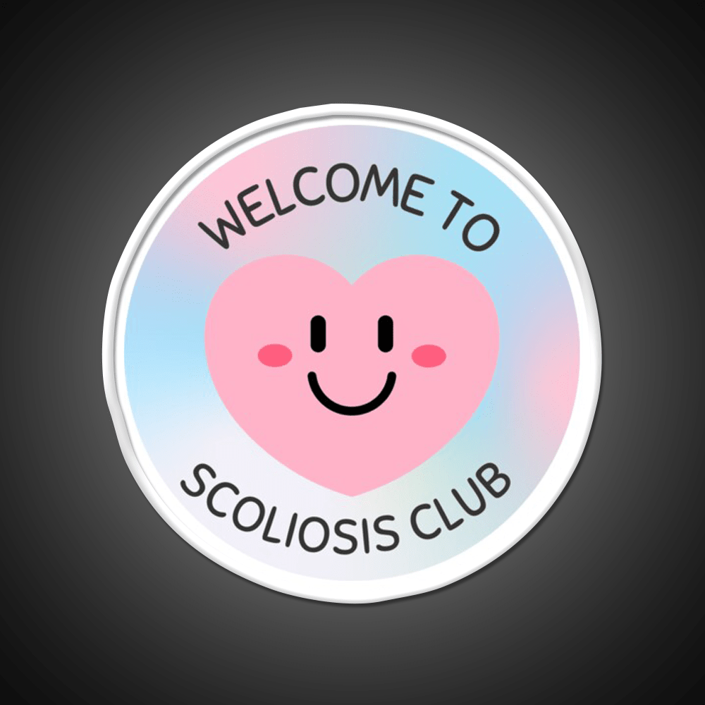 Welcome To Scoliosis Club Welcome Led Neon Sign Open Sign Rgb Color - Shineneon