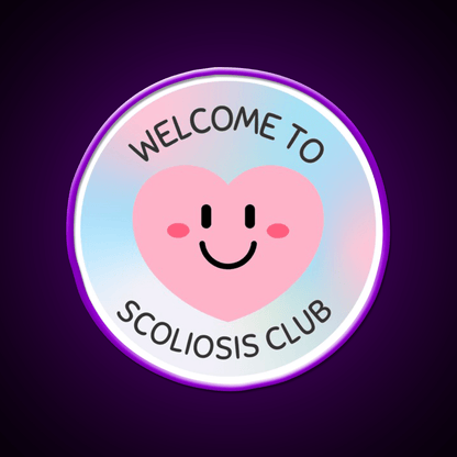 Welcome To Scoliosis Club Welcome Led Neon Sign Open Sign Rgb Color - Shineneon