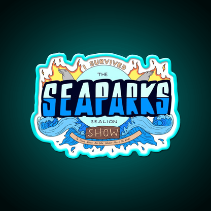 Welcome To Sea Parks Welcome Led Neon Sign Open Sign Rgb Color - Shineneon