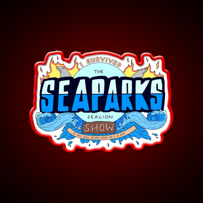 Welcome To Sea Parks Welcome Led Neon Sign Open Sign Rgb Color - Shineneon