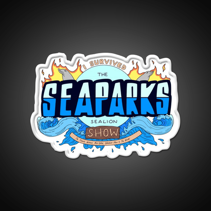 Welcome To Sea Parks Welcome Led Neon Sign Open Sign Rgb Color - Shineneon