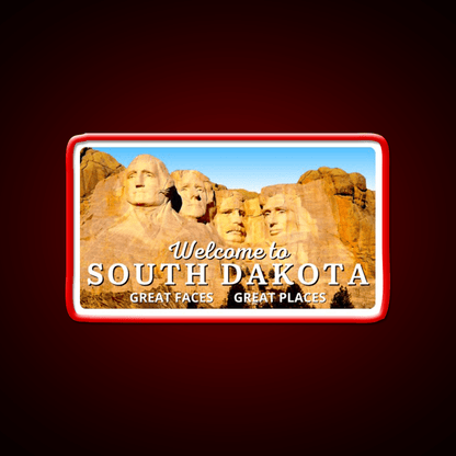 Welcome To South Dakota Welcome Led Neon Sign Open Sign Rgb Color - Shineneon