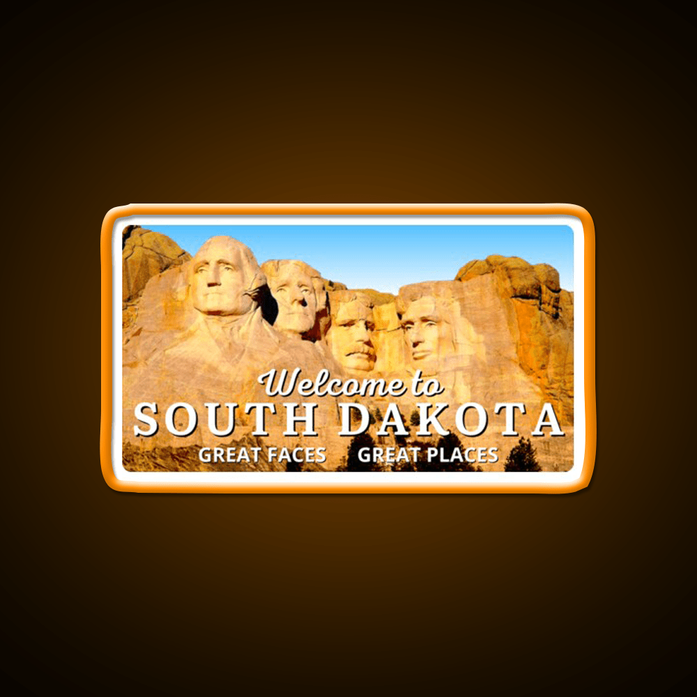 Welcome To South Dakota Welcome Led Neon Sign Open Sign Rgb Color - Shineneon