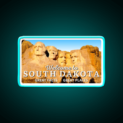 Welcome To South Dakota Welcome Led Neon Sign Open Sign Rgb Color - Shineneon