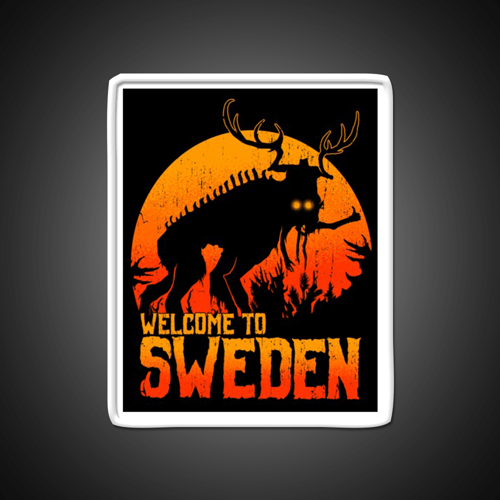 Welcome To Sweden Welcome Led Neon Sign Open Sign Rgb Color - Shineneon