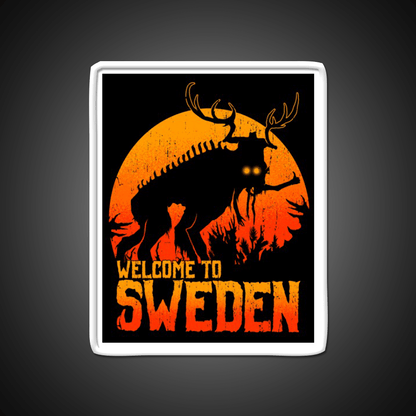 Welcome To Sweden Welcome Led Neon Sign Open Sign Rgb Color - Shineneon