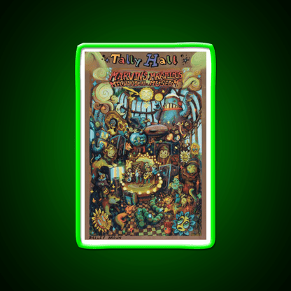 Welcome To Tally Hall Welcome Led Neon Sign Open Sign Rgb Color - Shineneon