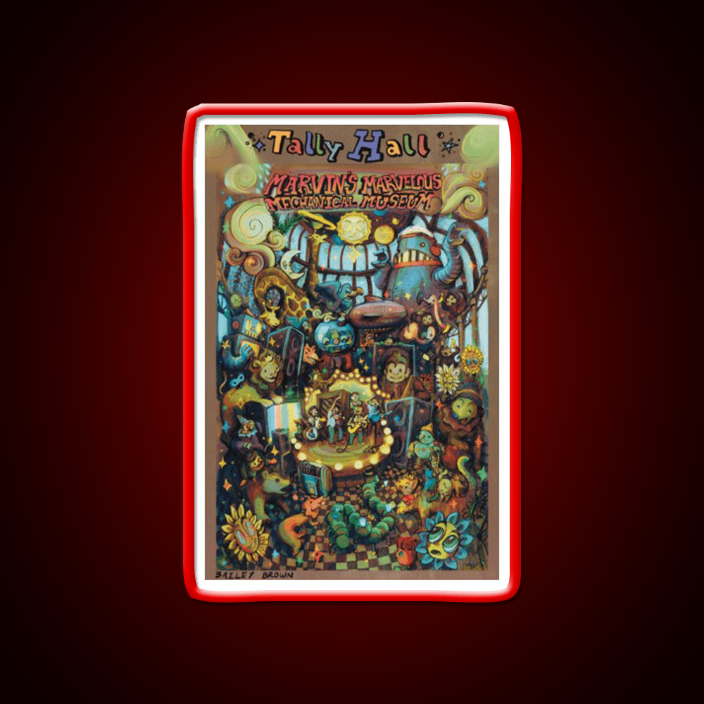 Welcome To Tally Hall Welcome Led Neon Sign Open Sign Rgb Color - Shineneon