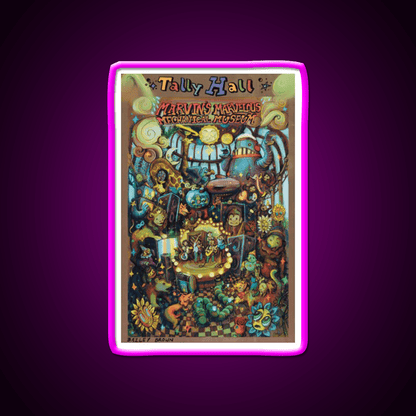 Welcome To Tally Hall Welcome Led Neon Sign Open Sign Rgb Color - Shineneon
