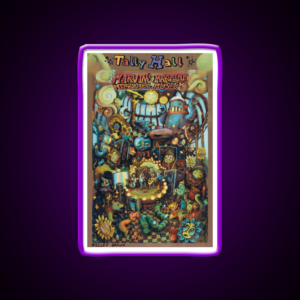 Welcome To Tally Hall Welcome Led Neon Sign Open Sign Rgb Color - Shineneon