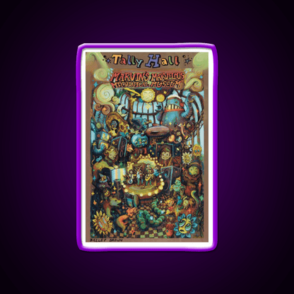 Welcome To Tally Hall Welcome Led Neon Sign Open Sign Rgb Color - Shineneon