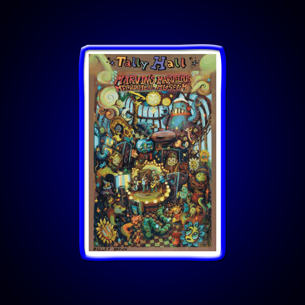 Welcome To Tally Hall Welcome Led Neon Sign Open Sign Rgb Color - Shineneon