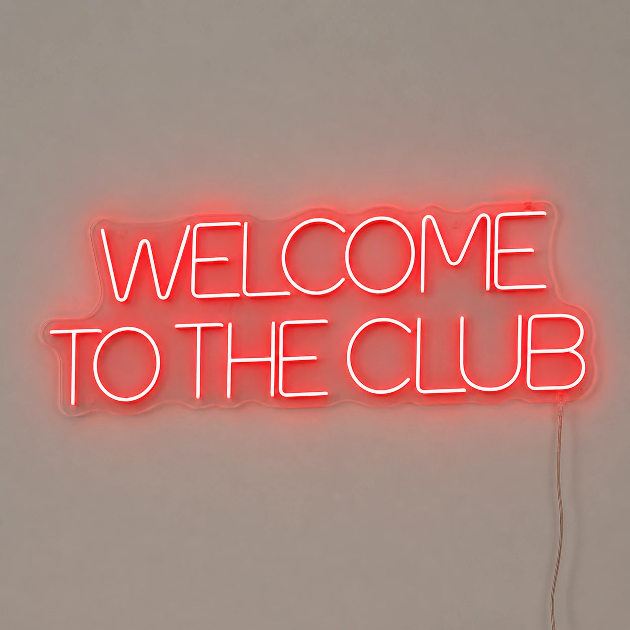 Welcome To The Club Neon Sign LED Neon Sign main product image