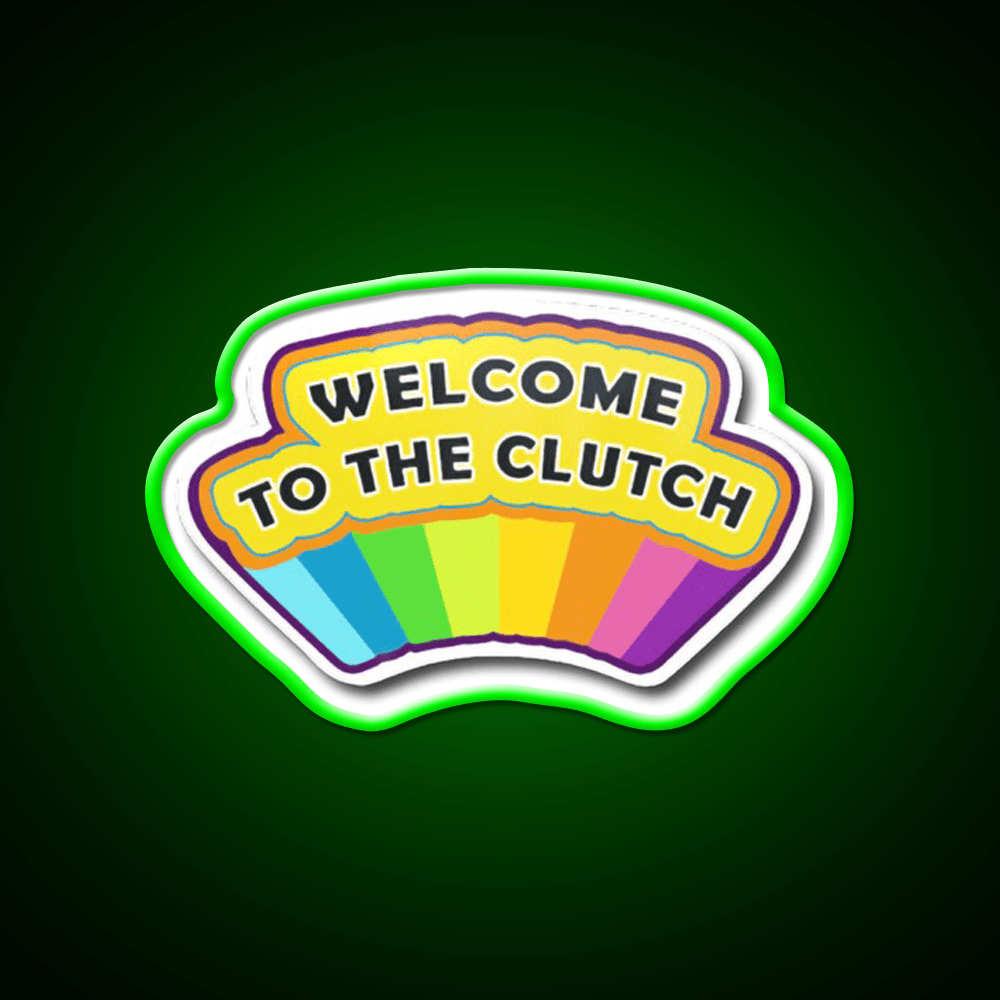 Welcome To The Clutch Csgo Welcome Led Neon Sign Open Sign Rgb Color - Shineneon