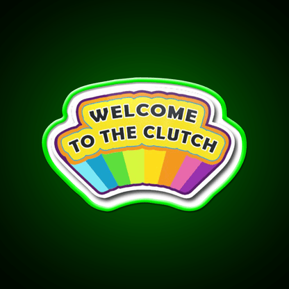 Welcome To The Clutch Csgo Welcome Led Neon Sign Open Sign Rgb Color - Shineneon