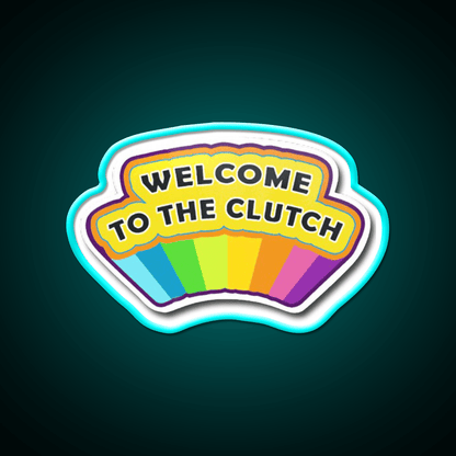 Welcome To The Clutch Csgo Welcome Led Neon Sign Open Sign Rgb Color - Shineneon