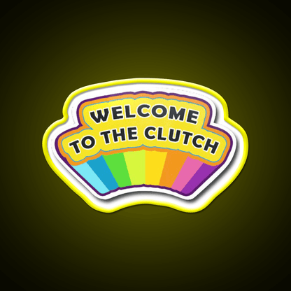 Welcome To The Clutch Csgo Welcome Led Neon Sign Open Sign Rgb Color - Shineneon