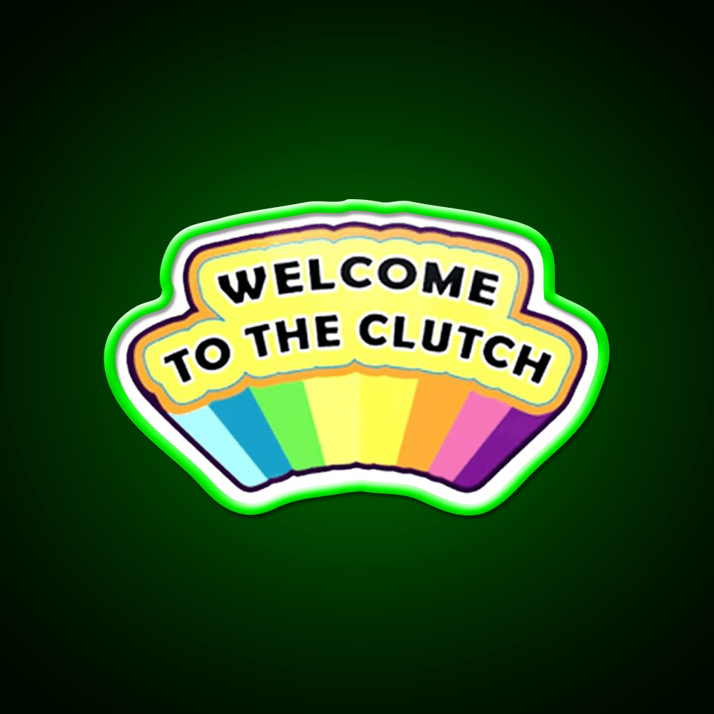 Welcome To The Clutch Welcome Led Neon Sign Open Sign Rgb Color - Shineneon