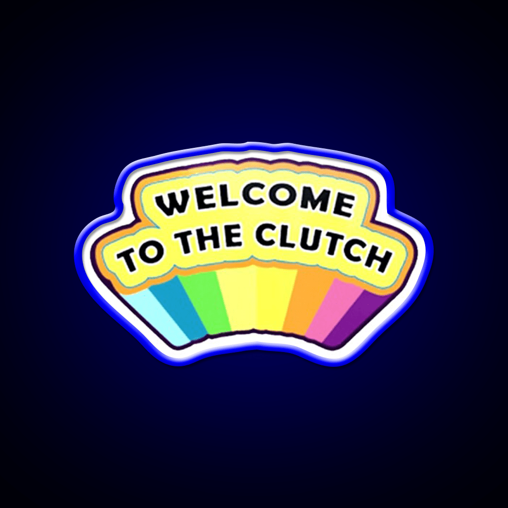 Welcome To The Clutch Welcome Led Neon Sign Open Sign Rgb Color - Shineneon