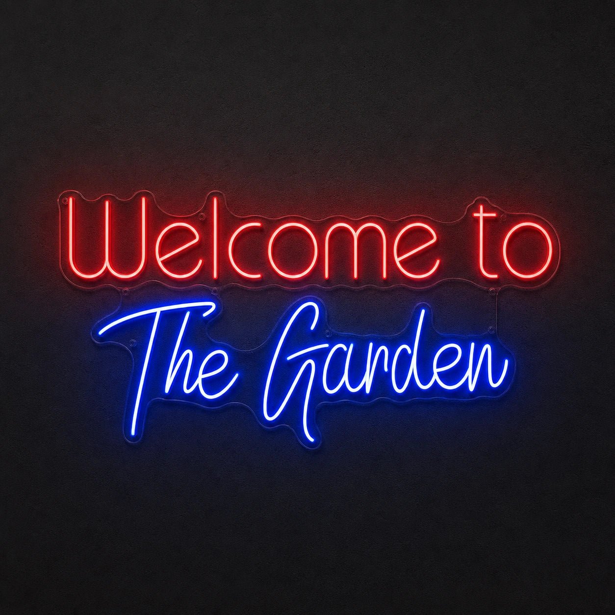 Welcome To The Garden LED Neon Sign - Shineneon