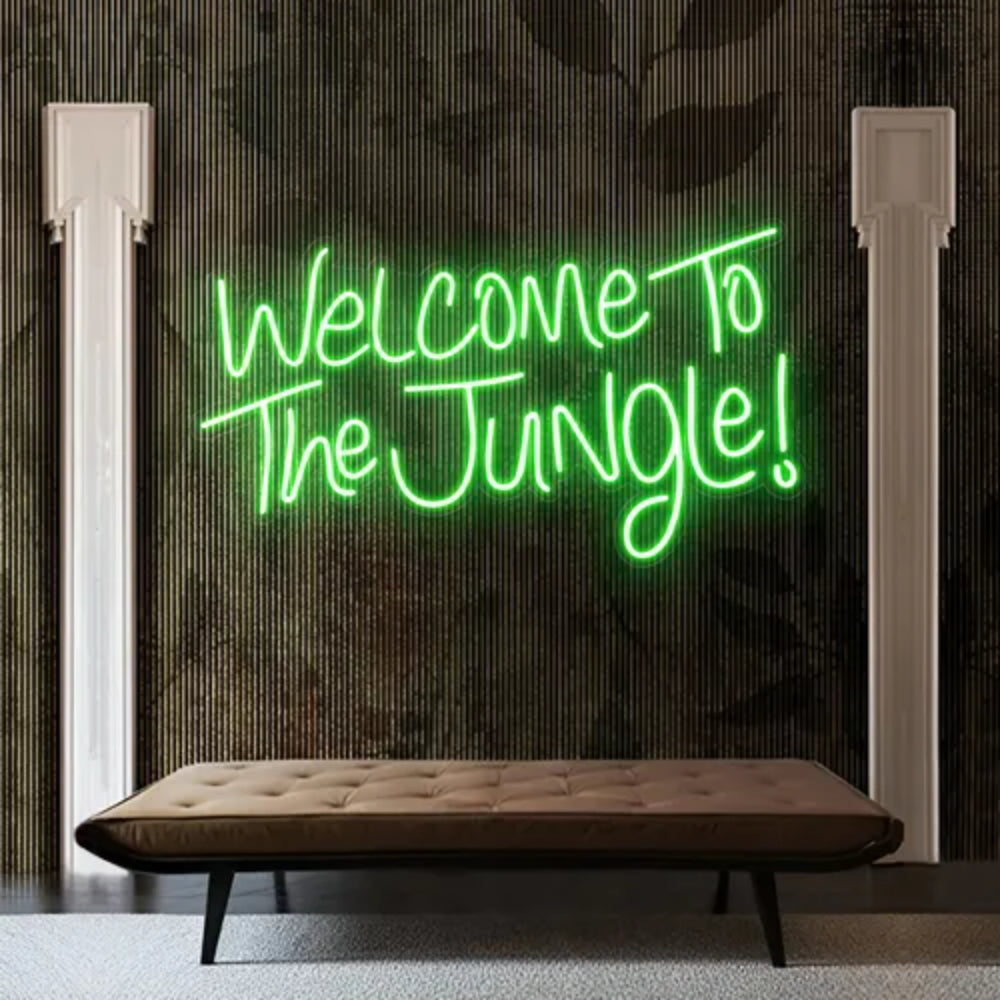 Welcome To The Jungle Led Neon Sign | Shineneon