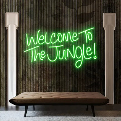 Welcome To The Jungle Led Neon Sign | Shineneon
