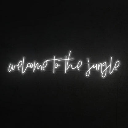 Welcome To The Jungle Led Neon Sign | Shineneon