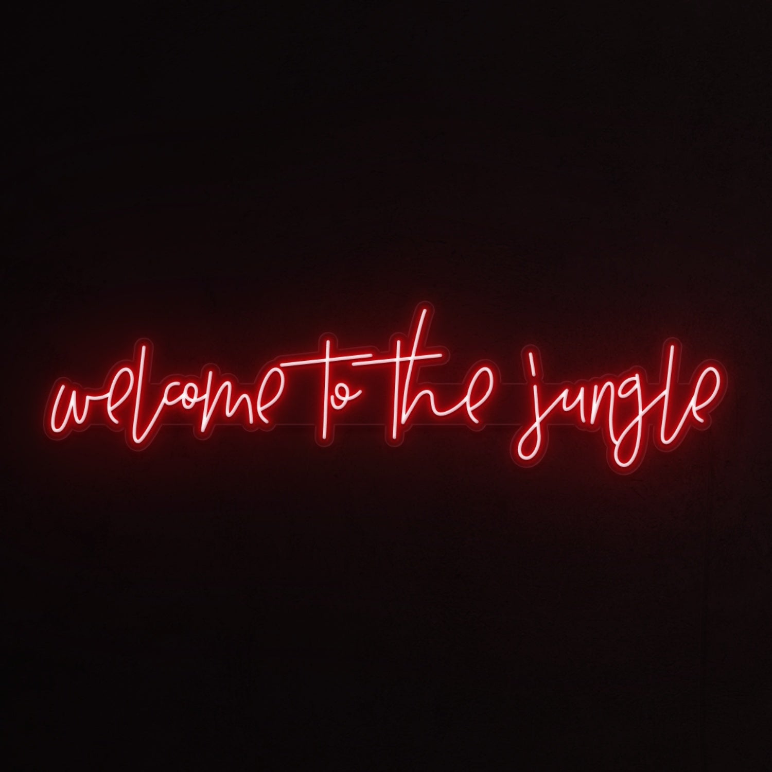 Welcome To The Jungle Led Neon Sign | Shineneon