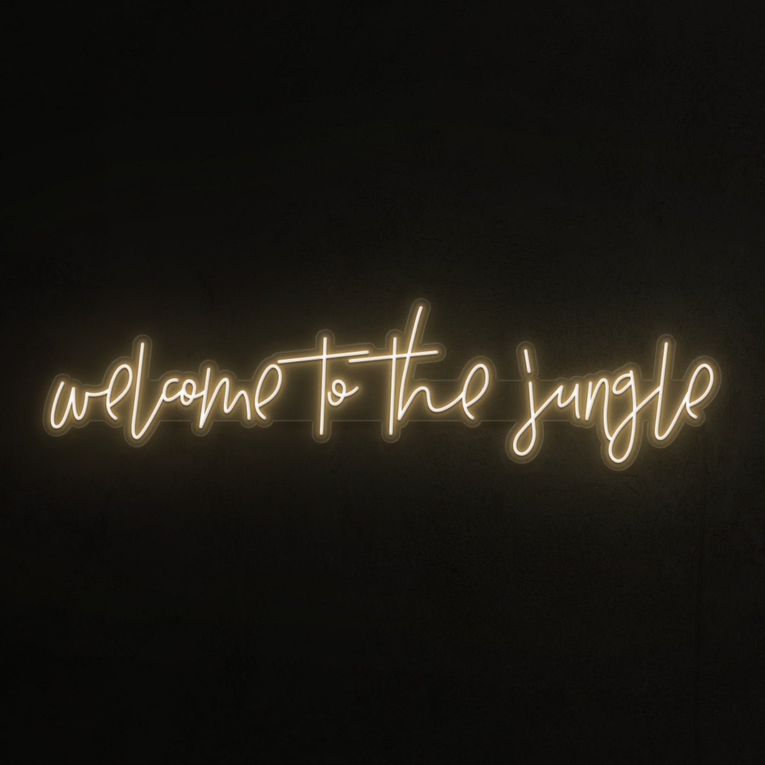 Welcome To The Jungle Led Neon Sign | Shineneon