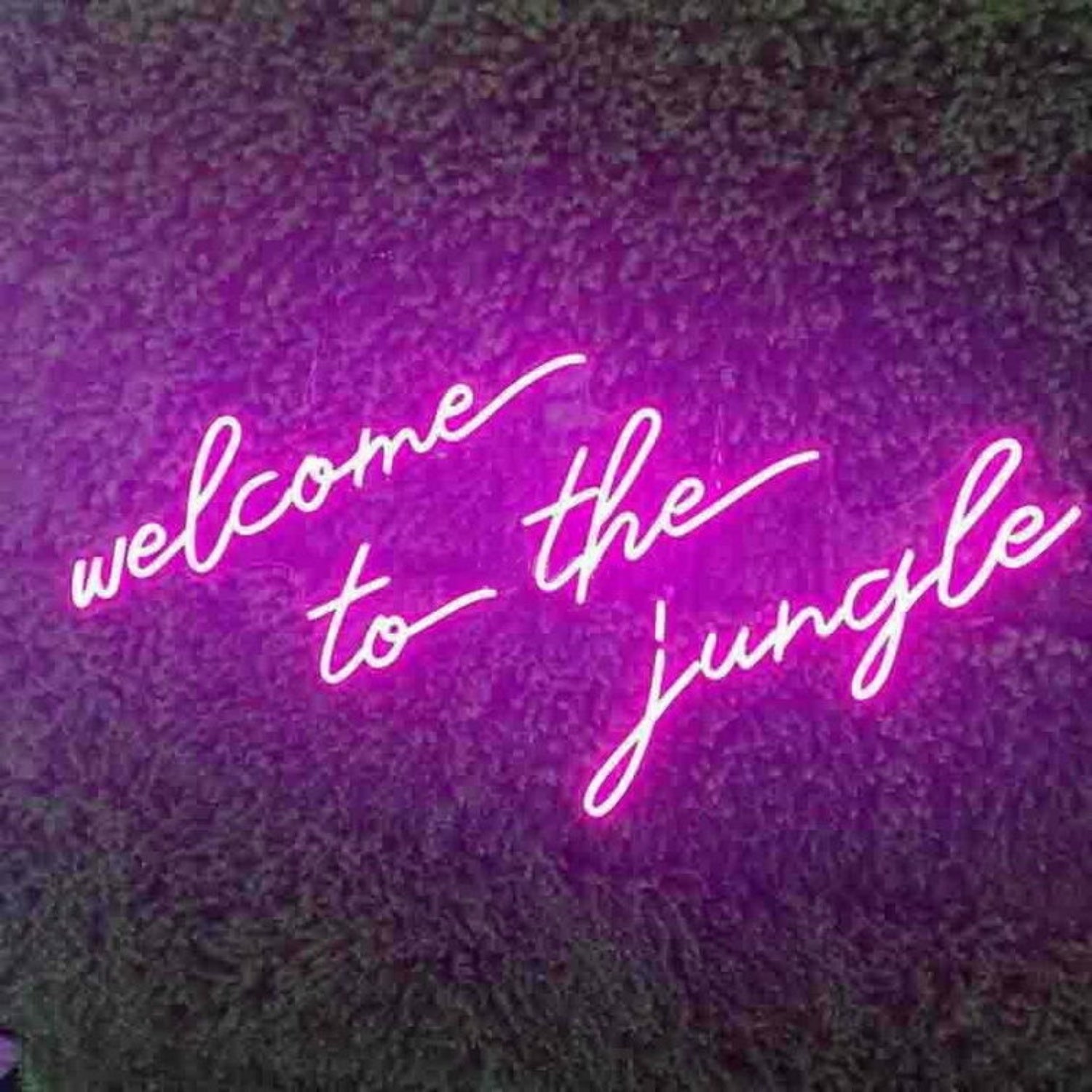 Welcome To The Jungle Led Neon Sign For Fun - Shineneon