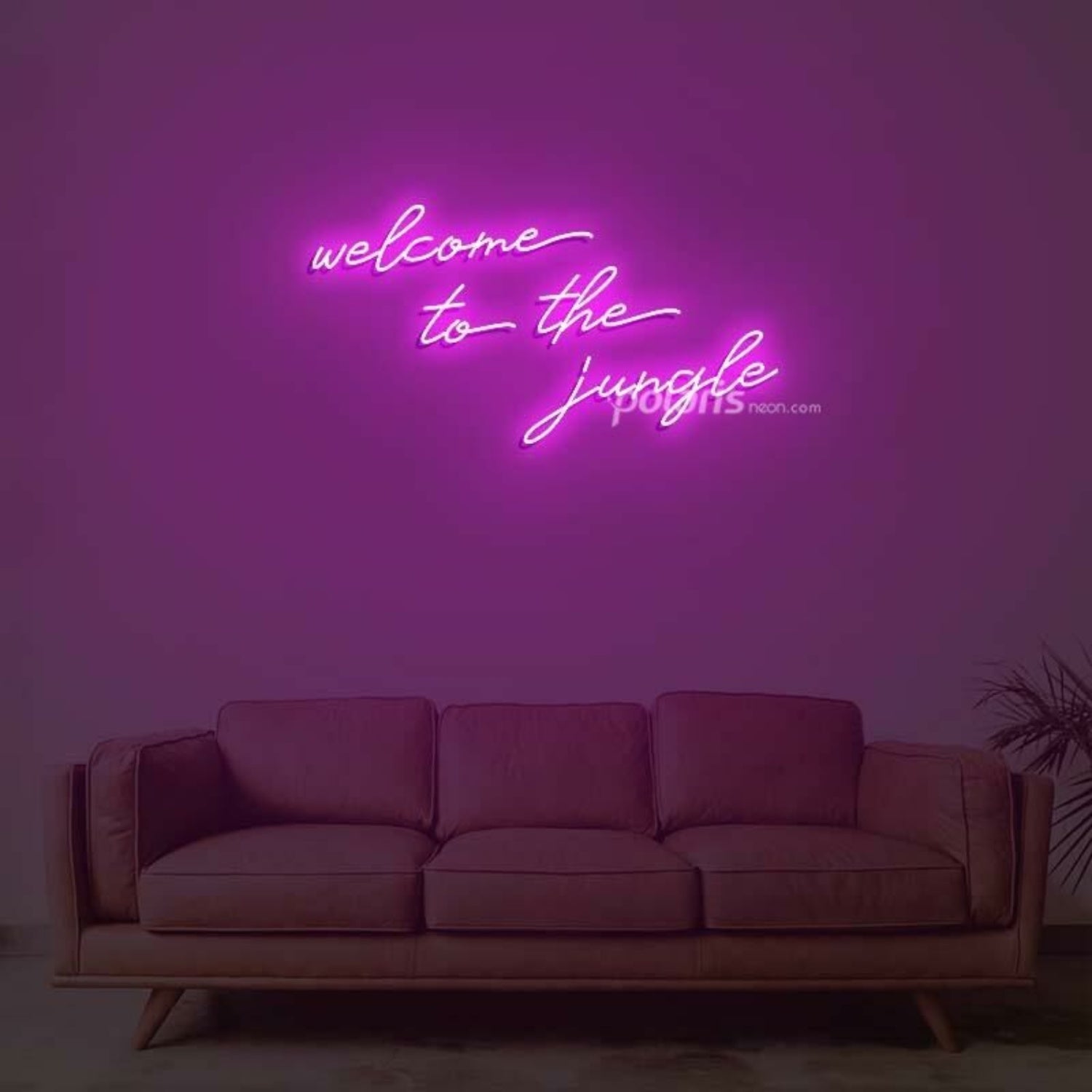 Welcome To The Jungle Led Neon Sign For Fun - Shineneon